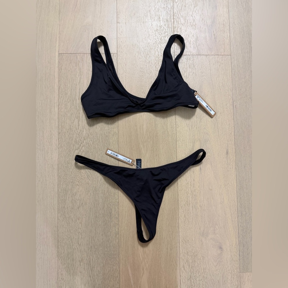 NEW SKIMS Signature Swim BUNDLE- Onyx (size XL) - Picture 5 of 8